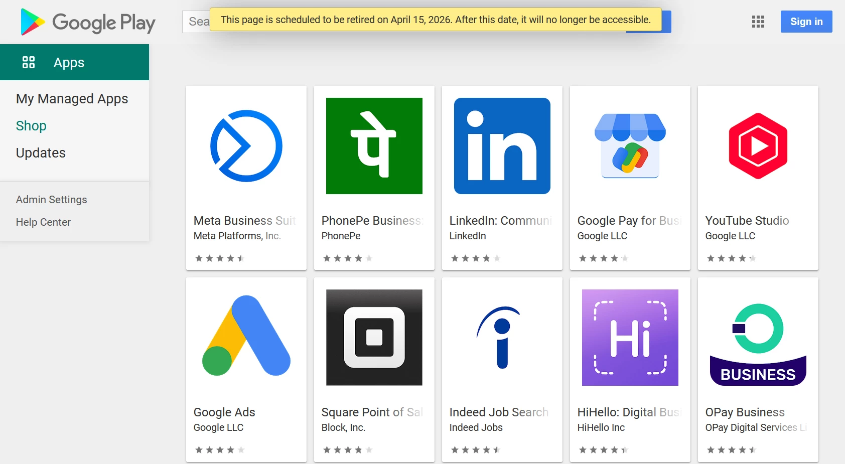 Google Play Store